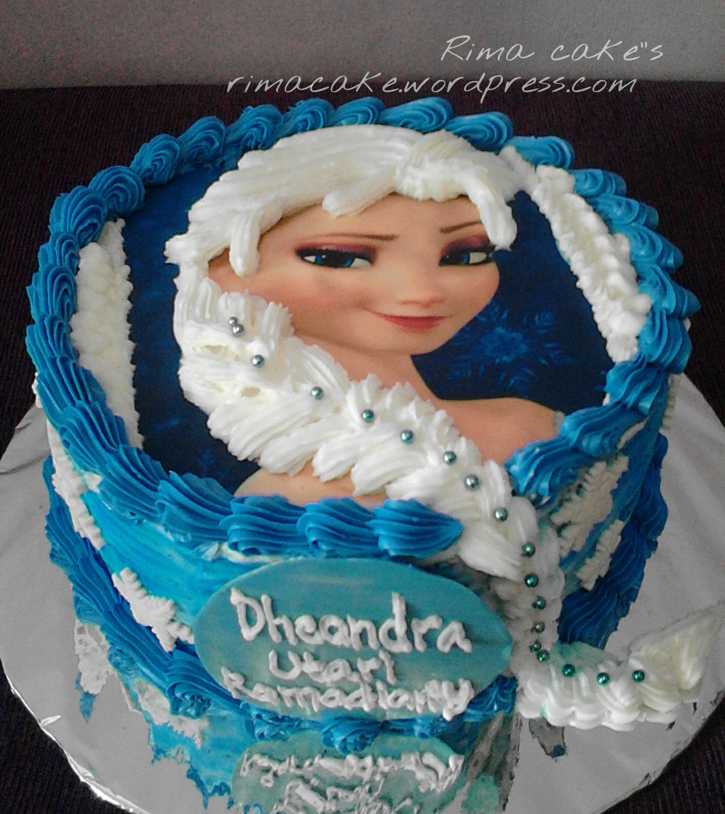 Torta Elsa 10 Torte Della Principessa Frozen